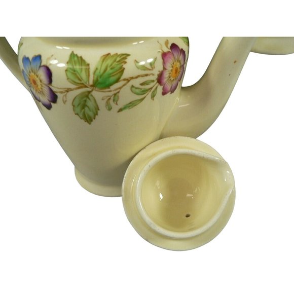 Pitcher & Creamer Lid China Teapot Floral Pattern Made in England - Picture 7 of 11